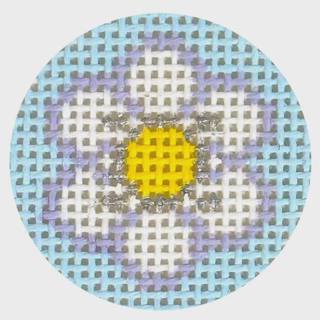 Mini Clip Insert - Daisy Blue by Rachel Barri Designs (thumbnail)