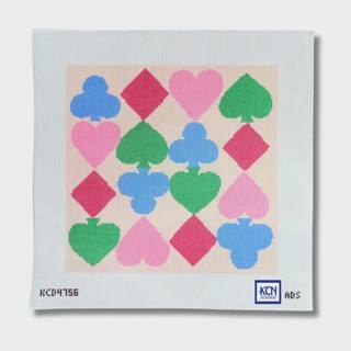 Array of Suits Needlepoint Canvas by KCN Designers (thumbnail)