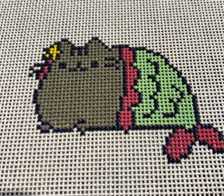 Mermaid Cat Pusheen by Stitching with Stacey (thumbnail)
