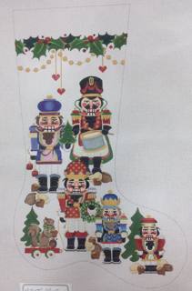 nutcracker stocking CS523 by Strictly Christmas (thumbnail)