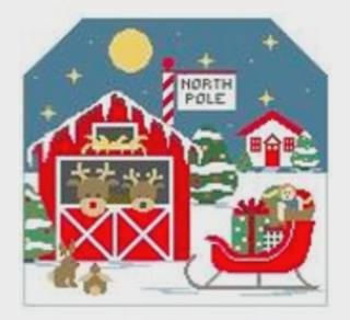 tiny north pole background by Kathy Schenkel (thumbnail)
