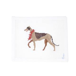 Holiday Greyhound by Jessica Tongel Designs (thumbnail)