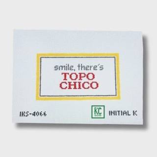 Smile There's Topo Chico Canvas by Initial K Studio (thumbnail)