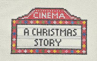 Marquee A Christmas Story by Blue Waters Needlepoint (thumbnail)