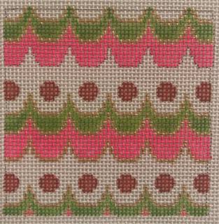 024A Pink, orange, chartreuse Mexican geometric 3 by Little Bird Designs (thumbnail)