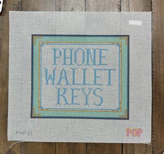 Phone - Wallet - Keys by POP! Needle Arts (thumbnail)