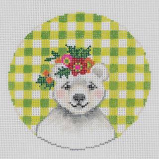 Paul a Christmas Polar Bear by Colonial Needle Company (thumbnail)
