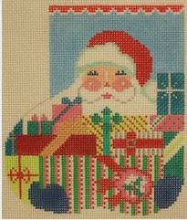 Shelly Tribbey C734 Santa's Gifts Mini Sock by Shelly Tribbey Designs (thumbnail)