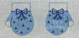 First Christmas Mittens/Boy by Kathy Schenkel (thumbnail)