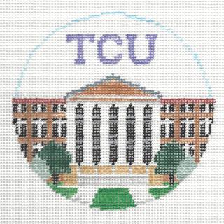 University Round - Texas Christian by Kathy Schenkel (thumbnail)