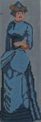 Victorian Lady in Blue (front) by Pajamas and Chocolate (thumbnail)