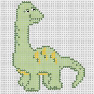 Dino Friends Brontosaurus by Penny Linn Designs (thumbnail)