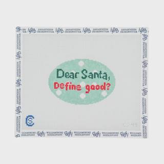 Dear Santa, Define Good? by Cabell Stitchery (thumbnail)