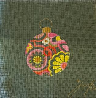 Flower Ornament - Yellow and Pink by Fleur de Paris (thumbnail)