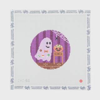 Hungry Ghostie Round by Saturnalia Stitching (thumbnail)