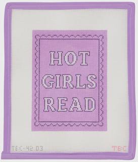 Hot Girls Read - Purple by Mopsey Designs (thumbnail)