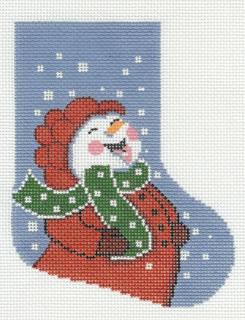 Stocking Insert - Happy Snowman by Lee's Needle Arts (thumbnail)