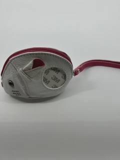 Mouse Coin Purse - White w/Pink trim by Tilli Tomas (thumbnail)