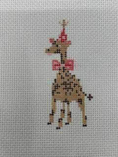 Party Animals - Giraffe by La Fete by La Fete Needlepoint (thumbnail)