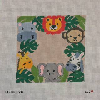 Safari Pillow 18 Blank* by Laura Love Designs (thumbnail)