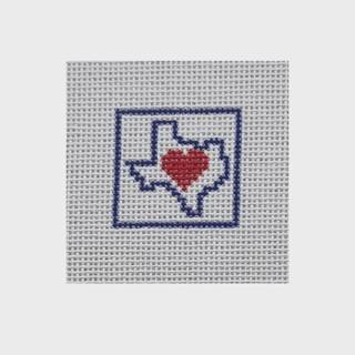 Heart of Texas Mini Canvas by The Curious Cowgirl (thumbnail)