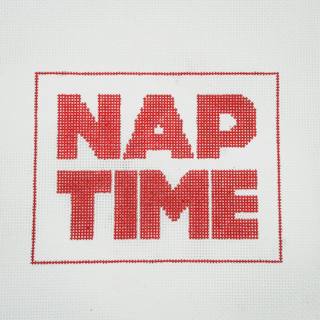 Nap Time (Deep Red) by SBT Stitches (thumbnail)