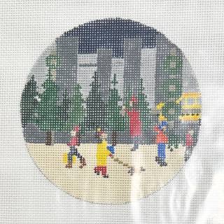 city christmas tree stall with stitch guide by Stitch Style Needlepoint (thumbnail)