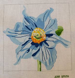 Blue Poppy, large by Jean Smith Designs (thumbnail)