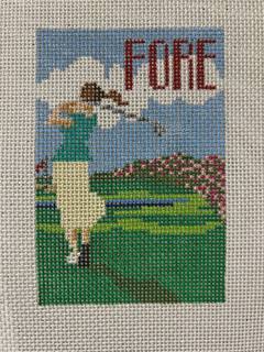 Fore by Anne Fisher Needlepoint (thumbnail)
