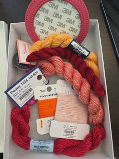 Thread Box 3 - warm tones by Tilli Tomas (thumbnail)