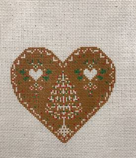 Gingerbread Tree Ornament by Wipstitch Needleworks (thumbnail)