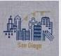 San Diego Ornament by Danji Designs (thumbnail)