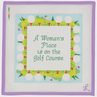 A Woman's Place is on the Golf Course by Lycette Designs (thumbnail)