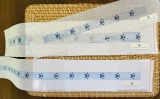 Paws Collar - Small Dog by Little Stitches Needlework (thumbnail)