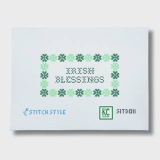 Irish Blessings Canvas by Stitch Style Needlepoint (thumbnail)