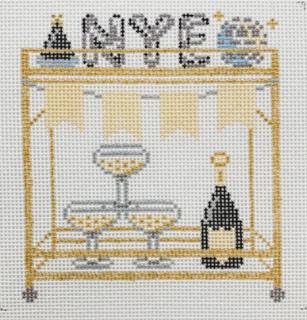 New Year's Eve Bar Cart by Morgan Julia Designs (thumbnail)