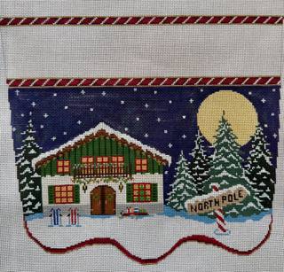 North Pole Stocking Topper by Meredith Collection (thumbnail)