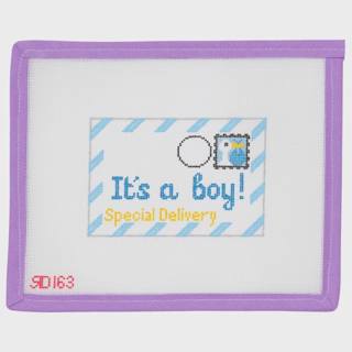 It's A Boy Postcard by Rachel Donley (thumbnail)