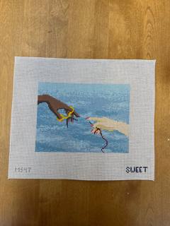 Maddie Sweet · Creation of a Needlepointer Clutch by The Gingham Stitchery (thumbnail)