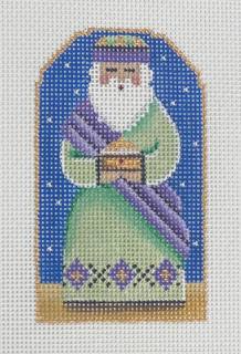 sky nativity set, green wiseman by Rebecca Wood Designs (thumbnail)