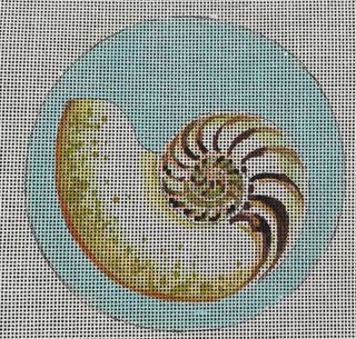 IN801 Seashell Round by Colors of Praise Art Studio (thumbnail)