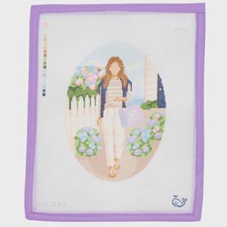 New England Girl - Light Brown Hair & Beige Striped Top by Princess of Whales (thumbnail)