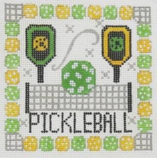 Pickleball Square by Danji Designs (thumbnail)