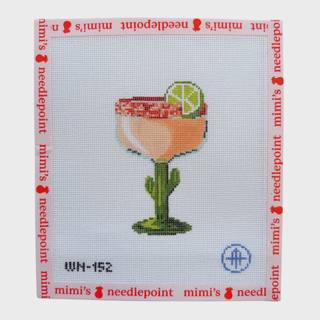 Guava Sauve Cactus Margarita by Wheelhaus Needlepoint (thumbnail)