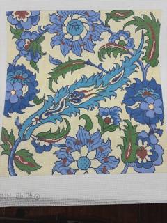Tapestry, Paisley Floral by Patti Mann (thumbnail)