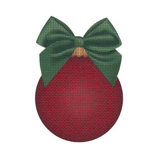 Classic Glass Ornament, Red by Pepperberry Designs (thumbnail)