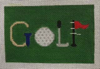 GOLF (word) by Rachel Donley (thumbnail)