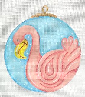 flamingo ornament by Patti Mann (thumbnail)