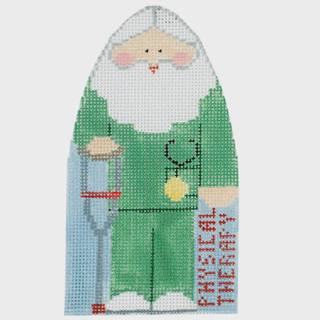 Physical Therapist Santa by Kathy Schenkel (thumbnail)