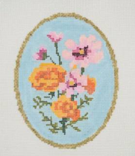 M-October Birth Flower Marigold and Cosmos by Atlantic Blue Canvas (thumbnail)